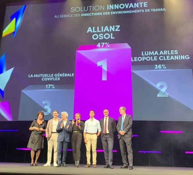 Osol remporte le Workplace Startup Award 2024 aux côtés d’Allianz.